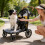 Bingopaw Portable Foldable Dog Jogger Wagon Stroller 2