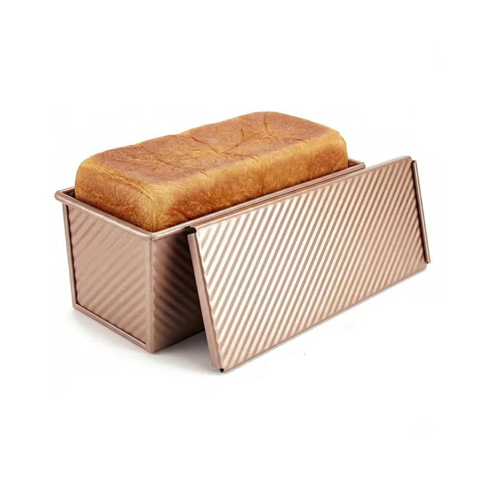 Pullman Loaf Pan With Lid, 13X4 Inch,Nonstick Sandwich Bread Loaf Pan For Homemade Sourdough Bread 6031394918316