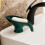 Self Draining Ceramic Soap Dish Gray  Automatic Drain Design Wall Mounted Holder for Bathroom and Kitchen 4