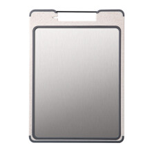Nonslip Textured Stainless Steel Chopping Board-shamianwen