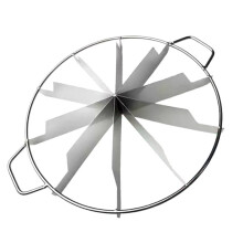 Découpe-Gâteau 10 Parts, Coupe-Pâtisserie en Acier Inoxydable, Séparateur de Parts pour Pizza et , Ustensiles de Cuisine