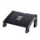 Adjustable Silicone Foot Rest for Office, Non Slip Ergonomic Foot Pad, Comfortable Support Black 1