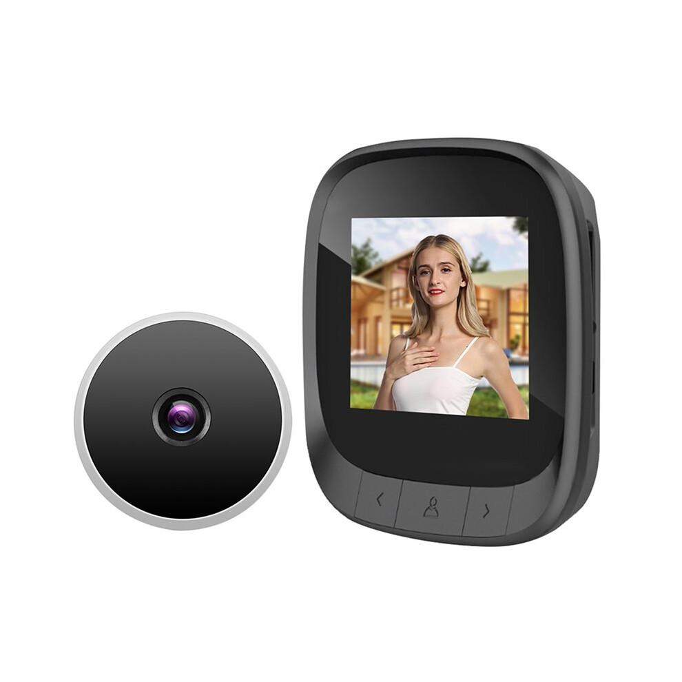 Visual Door Viewer Digital Video Peephole Security Eye Monitoring Camera With 2.4" Screen Built-In Lithium Battery 4712913491962