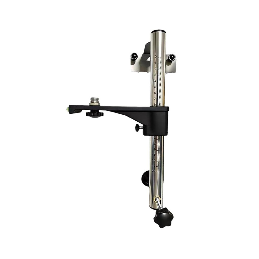 Wall Mount Level, Holder Height Adjustable, Support Tool Mount, Leveling Measurement Device, Carpentry Home Equipment 6031070666814