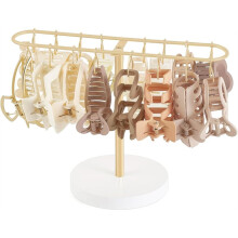 Metall-Haarspangen-Organizer, Haarspangenhalter für Damen und Mädchen, Accessoire-Aufbewahrungsständer für Schminktisch, Schlafzimmer