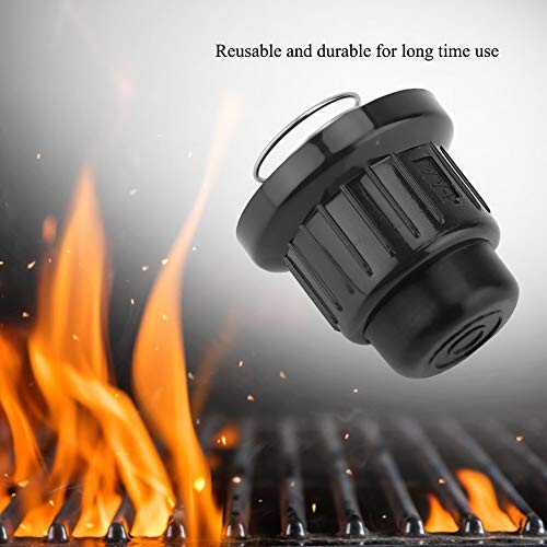 Gas Grill Igniter Button Cap Replacement for Blackstone BBQ, AA Battery Push Button with Springs 2