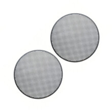 Filtre de remplacement en acier inoxydable, 61MM, pour-Trou rond