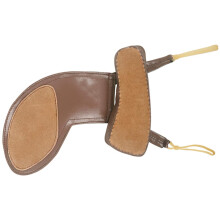 Violin Shoulder Rest Pad and Chin Rest with Soft Sheepskin Comfort for Stable Performance