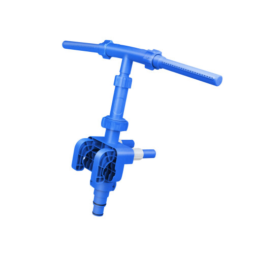 Two Nozzle Pool Feature For Outdoor Liquid Enjoyment And-Blue