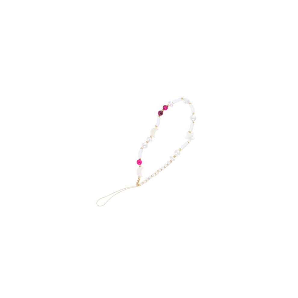 Beaded Phone Lanyard Wrist Strap Boho Star And Moon Phone Charm For Women 4Pcs 9330225634812