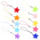 10pcs Cute Star Phone Charm Strap with Secure Grip, Multi‑Use Keychain Gift Accessories 1