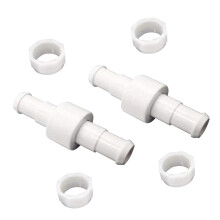 Pack Of 2 D20 Connectors And 4 D15 Fasteners For Pool Cleaner