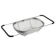 Adjustable Stainless Steel Sink Strainer and Fruit Vegetable Washing Basket - Multifunctional Kitchen Tool Set