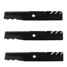 Set of 3 Mulcher Blades for John Deere AM106634 AM39966 396738 Durable Replacement Mower Blades for 300 Series