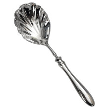 Stainless Steel Tableware Shell Spoons with High-End Gourd-Handled for Household Hotel Serving Cafeteria Shares Spoon