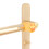 Protège-poignées de porte en Silicone, 6 pièces, avec-Orange 1