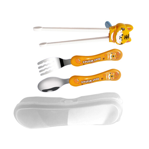 Multifunctionele eetstokjesset voor kinderen, geleverd met-6