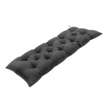 Outdoor Benches Pad Sturdy Fabric for Outdoor Use-Dark Gray