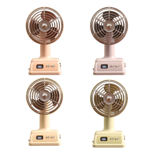Mode USB wiederaufladbare elektrische Ventilator tragbare-Grün 1