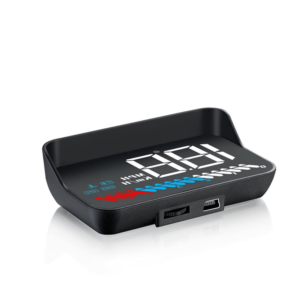 Obd2 Gps Car Hud Display 3.5 Inch Head Up Display With Dual Obd Gps Mode And Clear Windshield Projection 9310869643623
