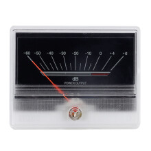 VU Meter Analog Audio Level Meter with Pointer Dial for Recording Studio Amplifier Accurate Monitoring