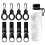 8Pcs Practical Silicone Water Bottle Clip With Nylon Strap For 7