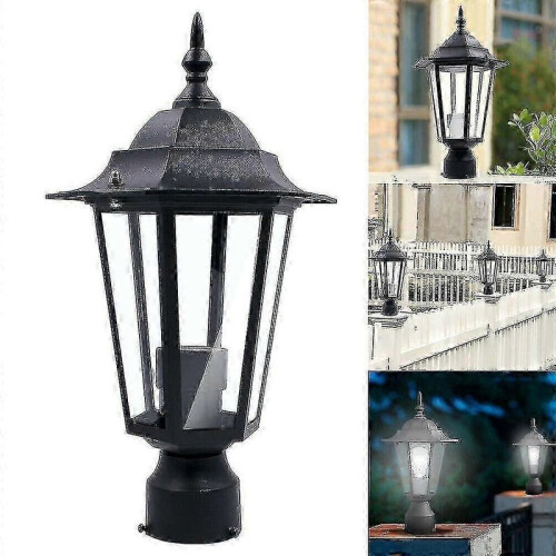 Outdoor Post Pole Light Lantern for Patio Driveway Garden Yard on OnBuy