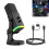 Entrée sonore d'ordinateur USB professionnelle avec-Noir 3