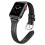 Ανταλλακτικό λουράκι Apple Watch, γνήσιο δέρμα, αγκράφες από ανοξείδωτο ατσάλι για 1