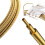 Fish Tape Wire Pulling Tool with Flexible Spring Core for Fast Electrical Cable Threading in Conduit 2