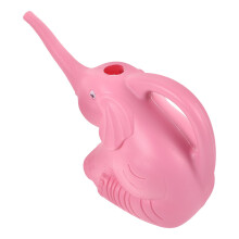 2pcs Pink Plastic Watering Can Set with Precise Long Spout, Lightweight Durable Build for Indoor and Outdoor Plants