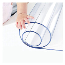 Transparent PVC Chair Mat 120x140cm NonSlip Office Floor Protector for Carpet and Hard Floors