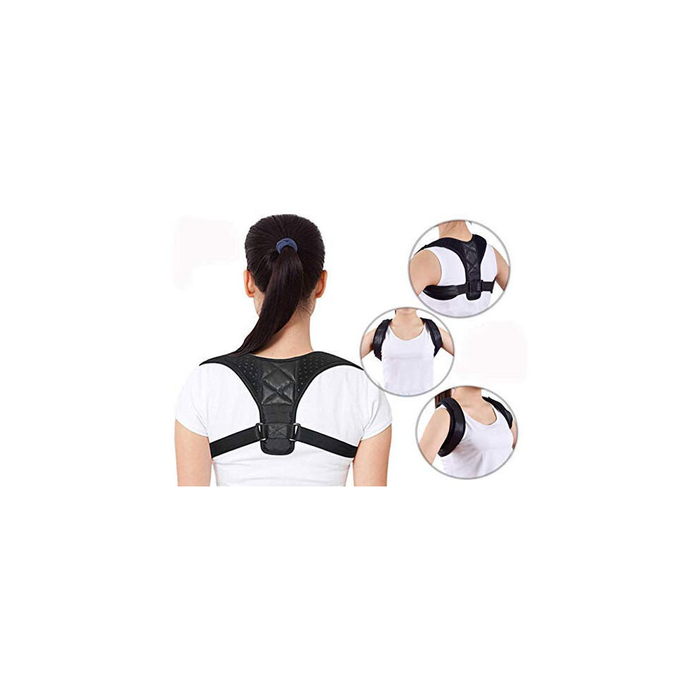 Posture Corrector Back Brace Adjustable Clavicle Support for Men and Women Upper Back Support for Slouching
