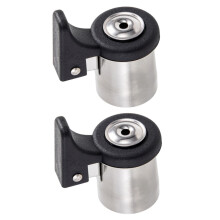 2 Pack Stainless Steel Kettle Whistle Spout Set, Durable Heat Resistant Tea Kettle Replacement Nozzle