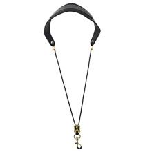 Adjustable Padded Saxophone Neck Strap for Alto Tenor Soprano Ergonomic Weight Distribution Comfort