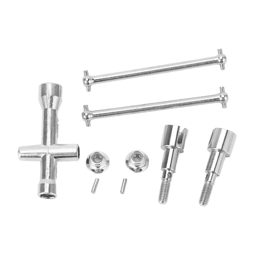 Rc Car Drive Shaft Set, Durability Steel Rc Dogbone For Scy 16101 16102 16103 16201Pro 1/16 Rear Replacement 9330225681021