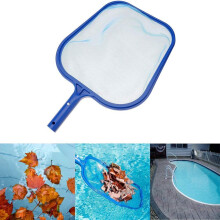 Heavy Duty Pool Leaf Rake Fine Mesh Net with Reinforced Frame for Quick Debris Removal