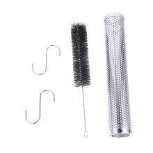 Smoker Tube Stainless Steel BBQ Grill Tube for Enhanced Smoke Flavor and Outdoor Cooking