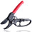 Adjustable -bypass pruners (reddish black) 1