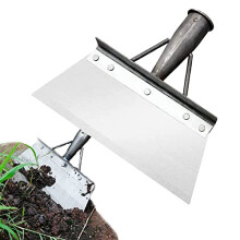 Multifunctional Garden Cleaning Shovel 01# 27cm Blade, Durable Steel Spade for Fast Weed Removal