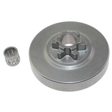 Chainsaw Clutch Drum 3/8'6T for Ryobi RY3714 RY3716 RY3818, Durable Replacement Sprocket 309418001