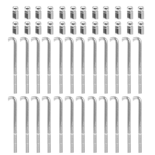 Banjo Brackets and Nuts Hardware Set for Stable Tuning Performance and Easy Installation