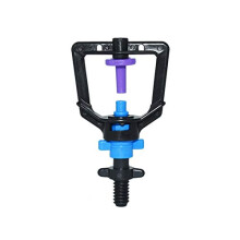 Garden Irrigation Sprinkler 100pcs Barbed Connector Drip Nozzle Set for Greenhouse Lawn with Fine Mist and Uniform Watering Coverage