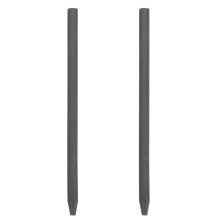 2Pcs Graphite Electrode Rod for Machinery and Lab Use
