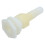 White Plastic Steamer Drain Valve Quick Connect for Home Spa DIY 1