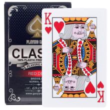 Printed Plastic Cards Assorted Colors for Household Game Fun