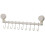 Suction Cup Hooks No Drill Wall Mount Organizer Adjustable Slide Rail Storage for Bathroom and Kitchen 1