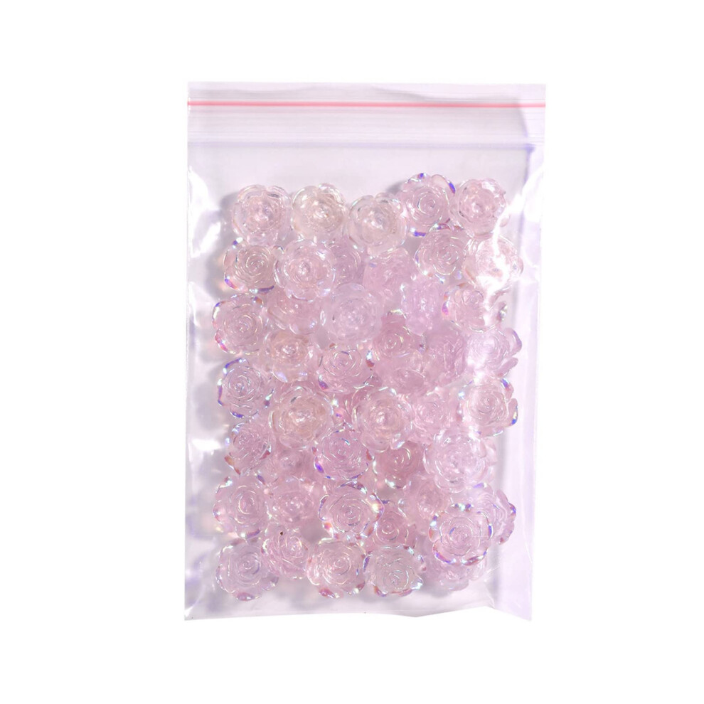 Purple Resin Nail Art Decorations Camellia Flower Rhinestones Fall Leaves Charms for DIY Manicure