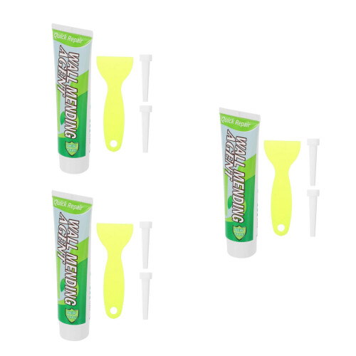 6Pièces Kit De Réparation Murale Multiusage Adhésive Pour Maison