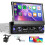 Autoradio 1 Din - SWAMEE - Schermo retrattile 7" - CarPlay e Android Auto wireless - Bluetooth - USB/Type-C 1